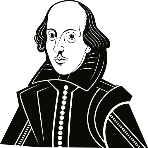 William Shakespeare clipart