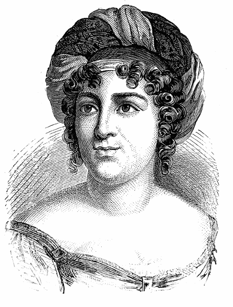 Madame de Stael engraving