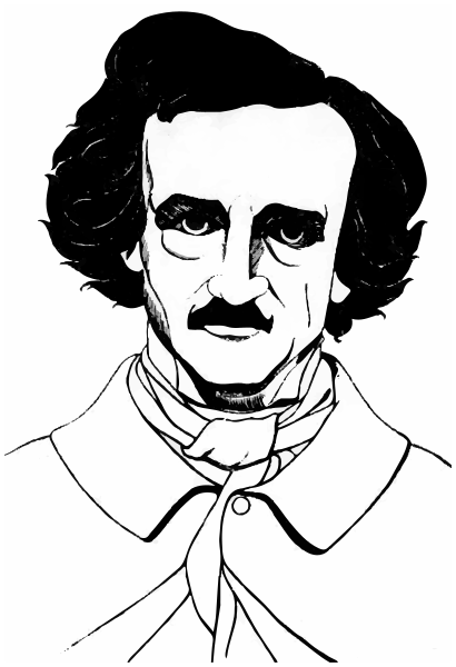 Poe by Aubrey Beardsley