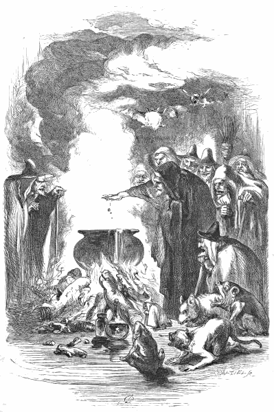 witches with cauldron