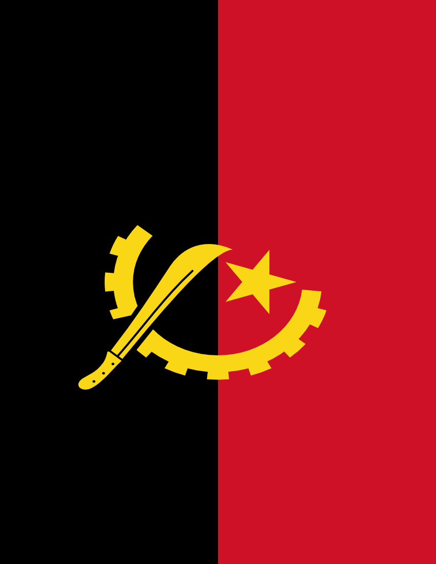 angola flag full page