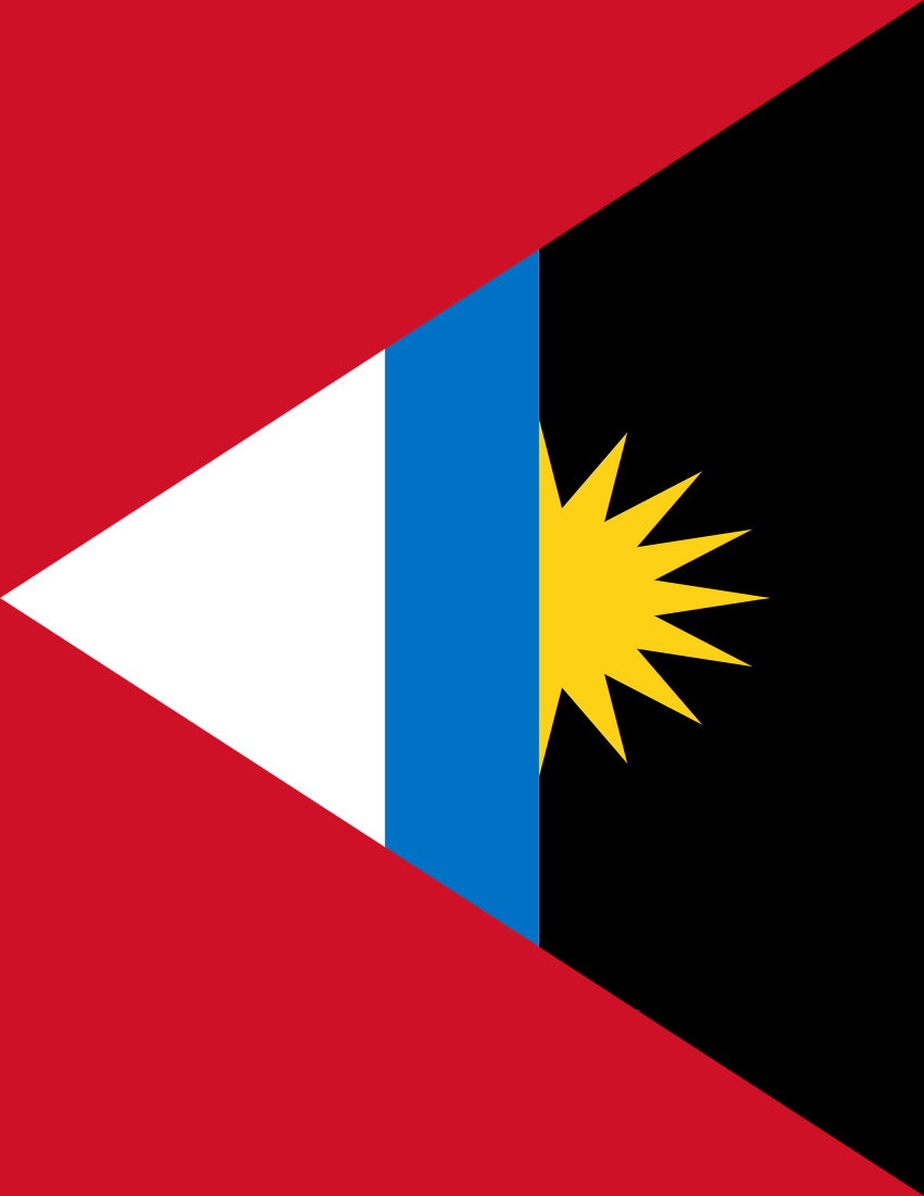 antigua and barbuda flag full page