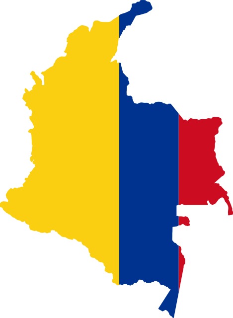 Colombia-Map-Flag