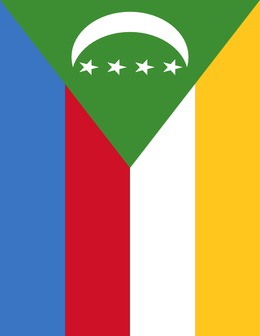 comoros flag full page