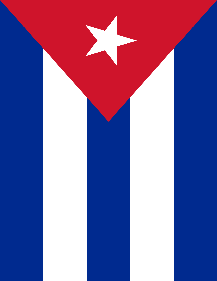 cuba flag full page