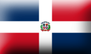 dominican republic flag 3D