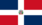 dominican republic flag 40