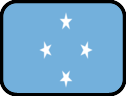 federated states of micronesia outlined