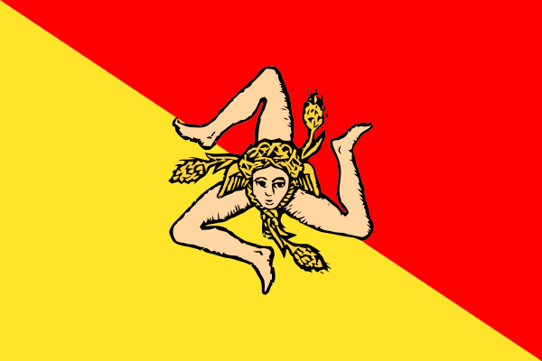 italy sicilian flag