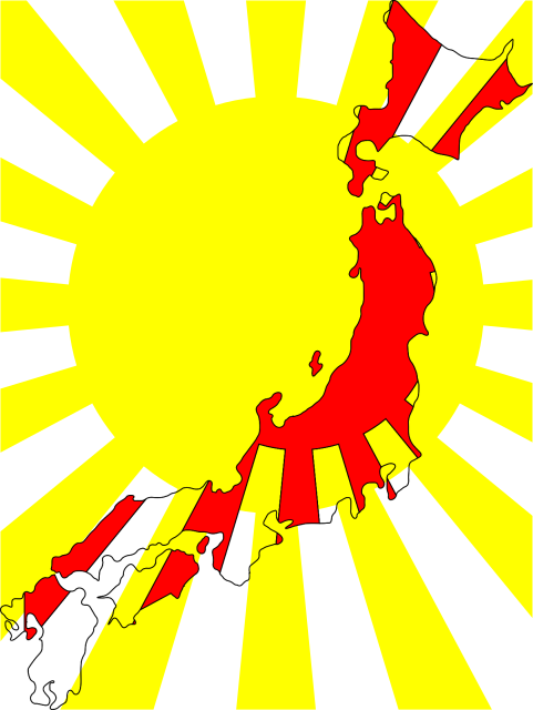 Japan-Map-Flag