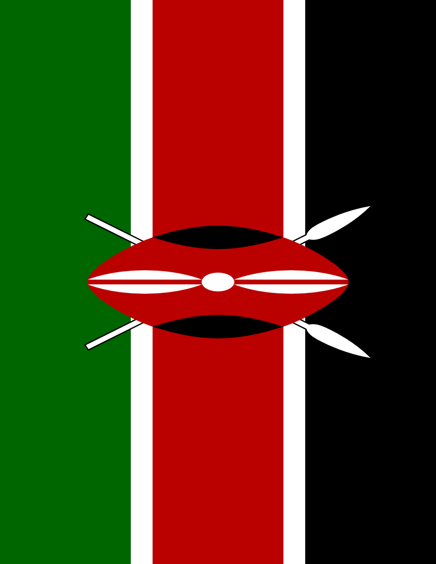 kenya flag full page