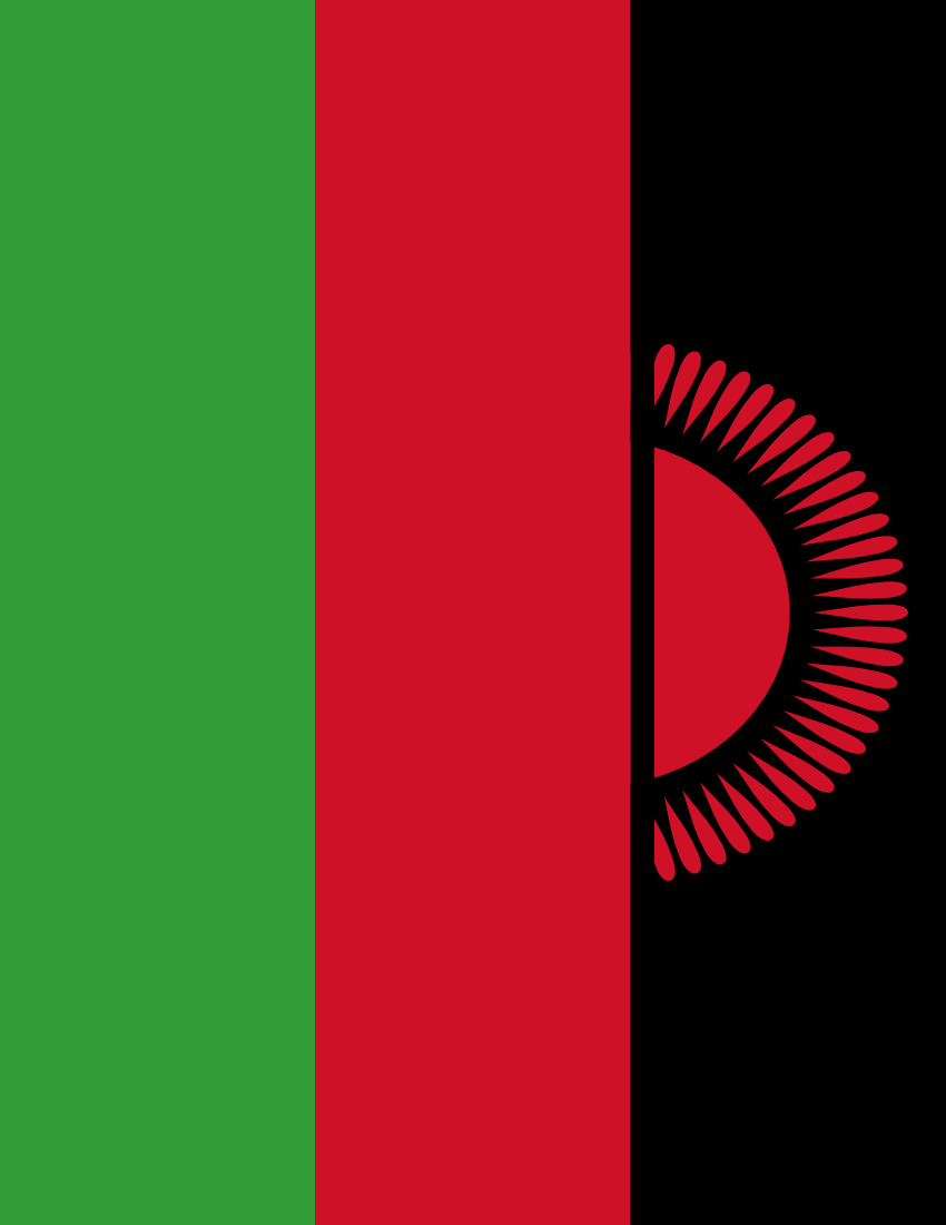 malawi flag full page