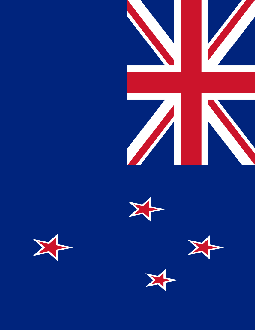 new zealand flag full page