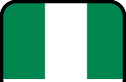 nigeria flag outlined