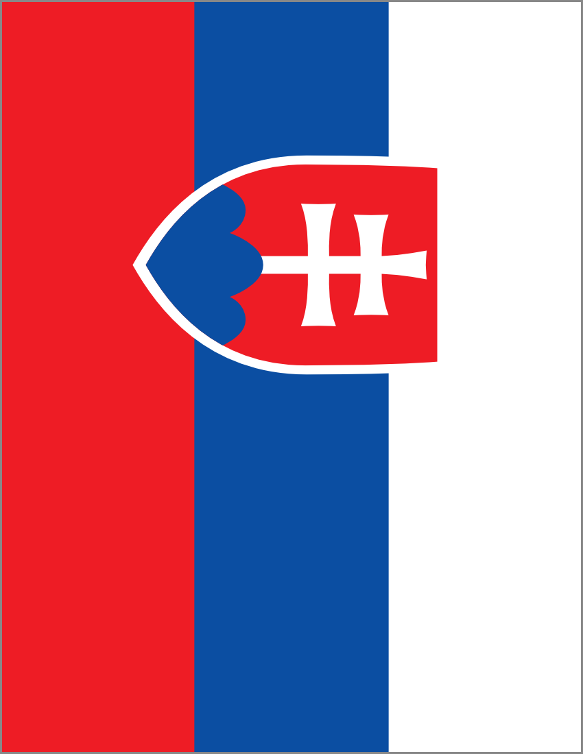 slovakia flag full page