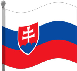 slovakia flag waving