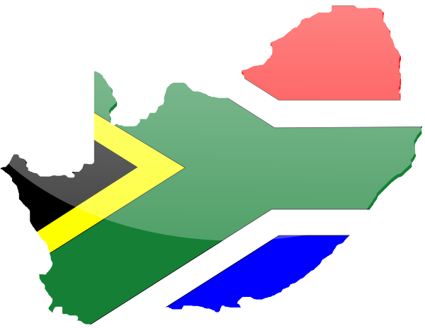 South Africa stylized