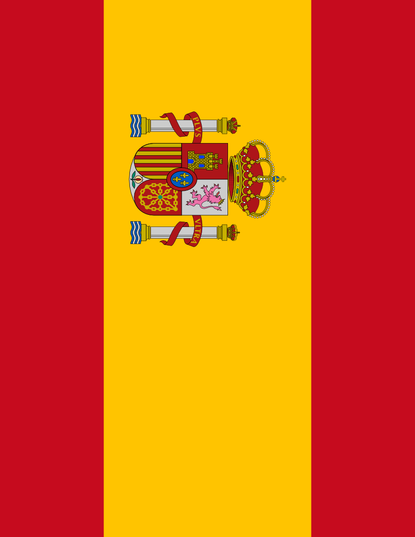 spain flag full page