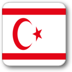 Turkish Republic of Northern Cyprus square shadow