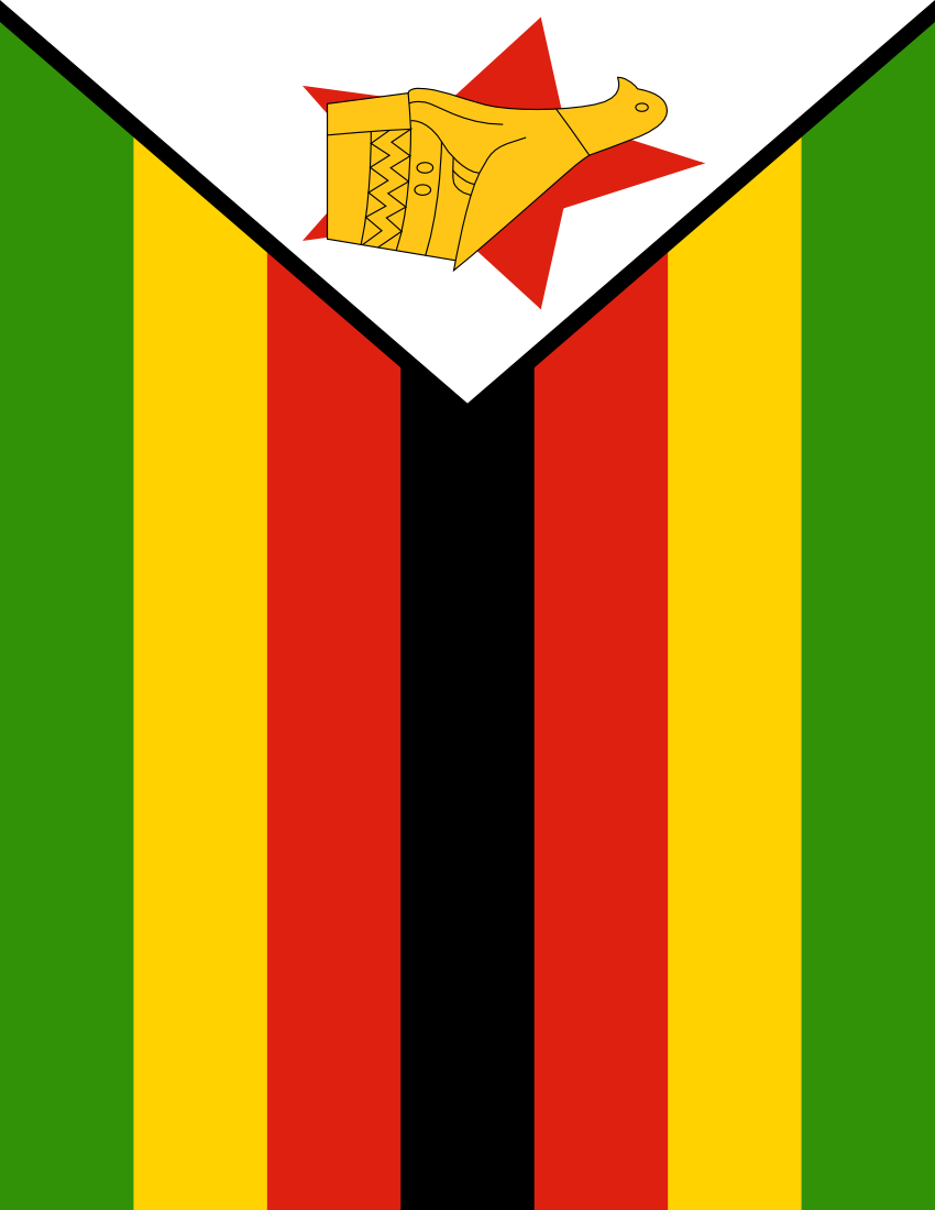zimbabwe flag full page