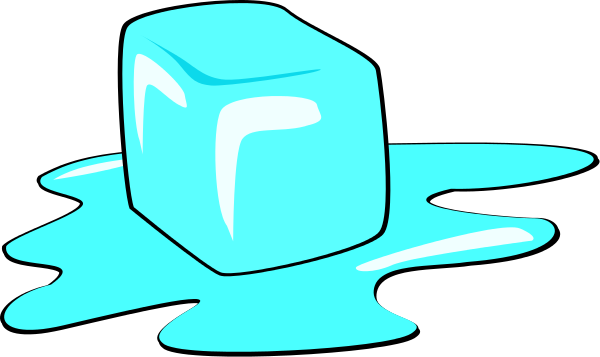 ice cube melting