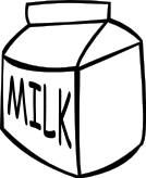 milk carton BW