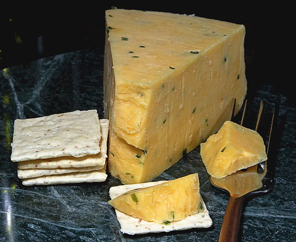 Cotswold Double Gloucester cheese