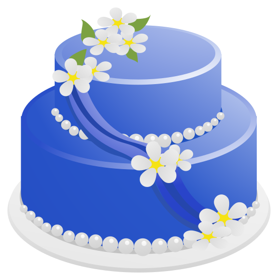 layer cake blue