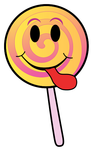 lollipop smiley