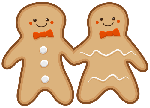 Gingerbread-couple