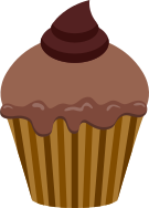 cupcake double chocolate