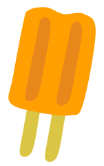 popsicle orange