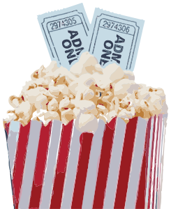 popcorn vector
