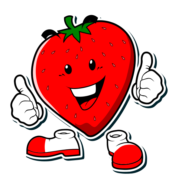 strawberry mascot 1