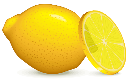 lemon w slice