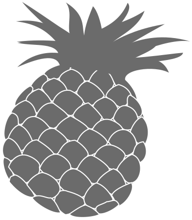 pineapple BW