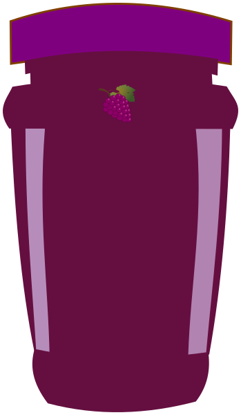 grape jelly jar