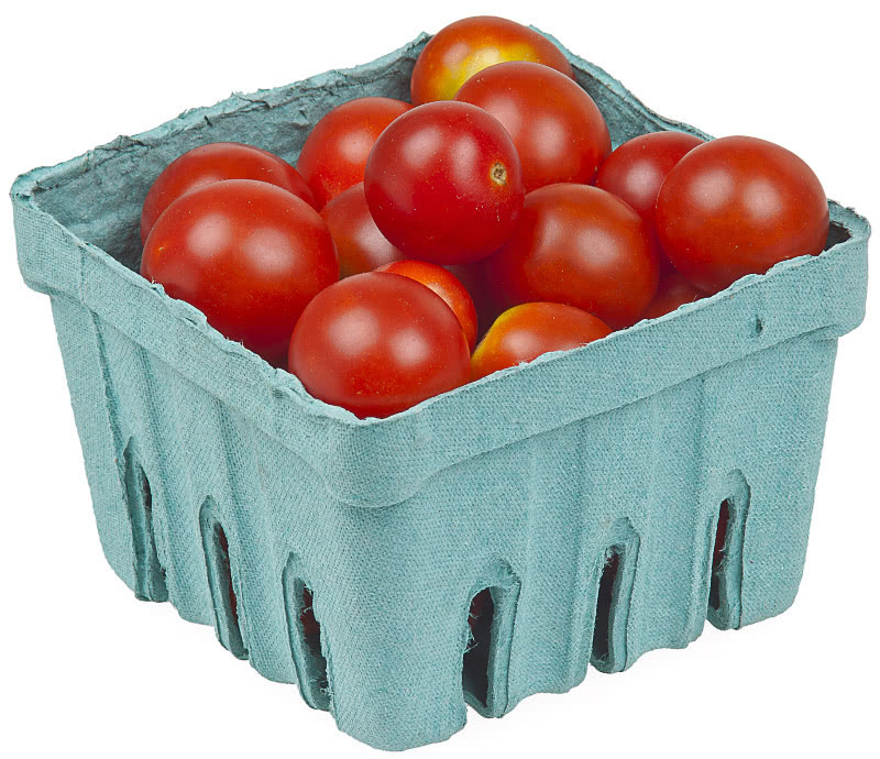cherry tomatoes in pack