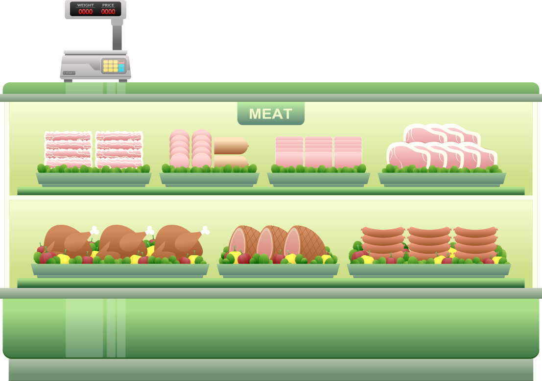 market Meat Counter