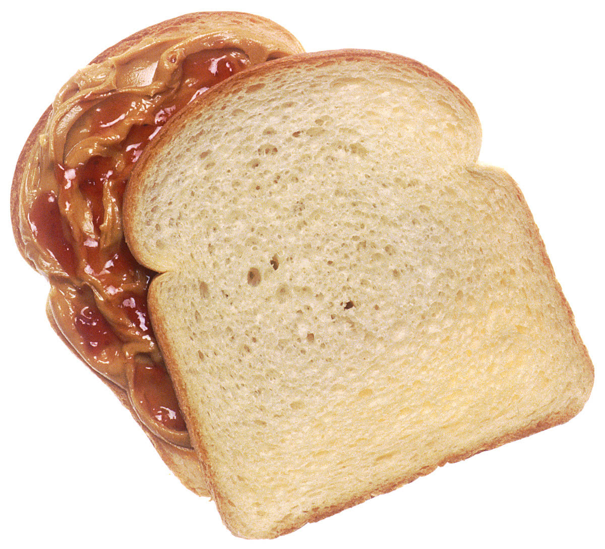 peanut butter and jelly sandwich large