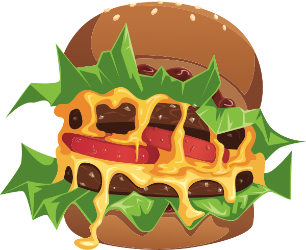 cheezy hamburger