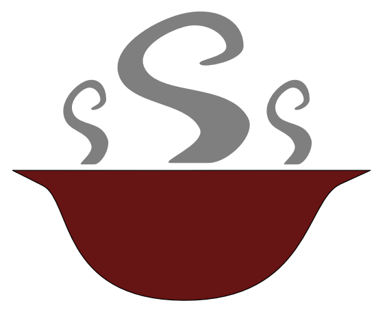 bowl of steaming soup