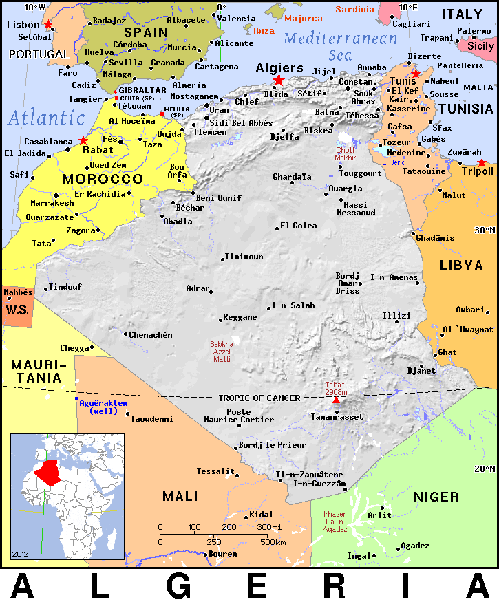Algeria detailed