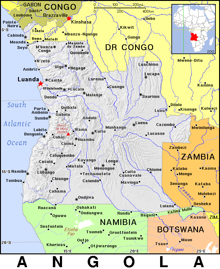 Angola detailed
