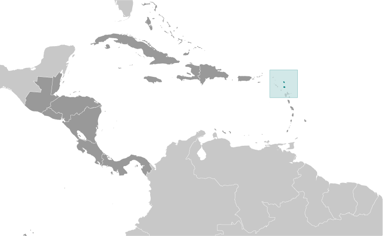Antigua and Barbuda location