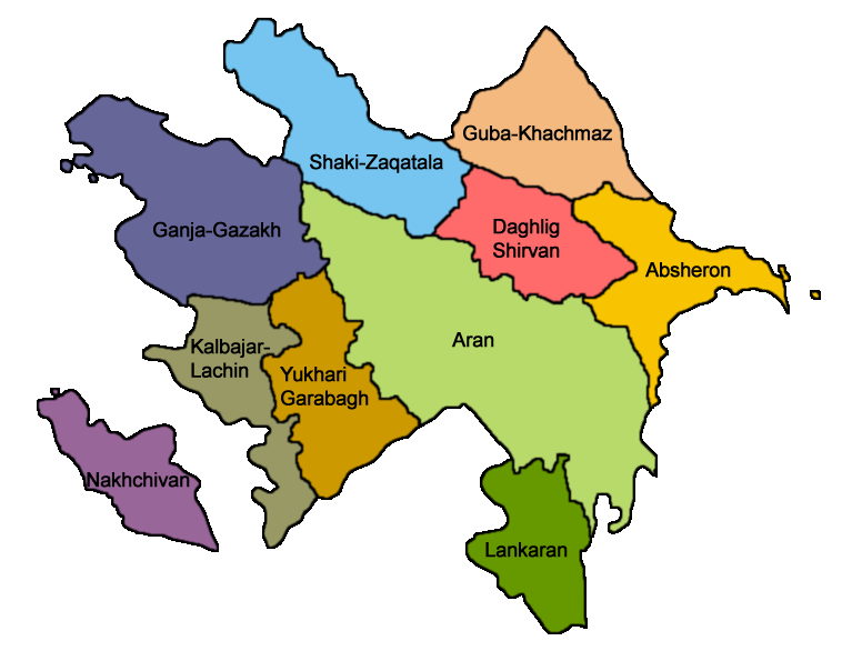 Azerbaijan economic regions