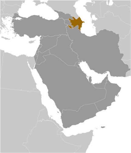 Azerbaijan location