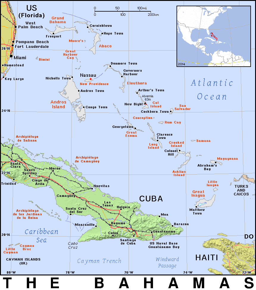 Bahamas detailed
