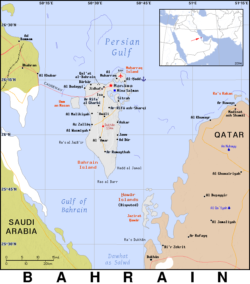 Bahrain detailed