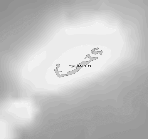 Bermuda topographic